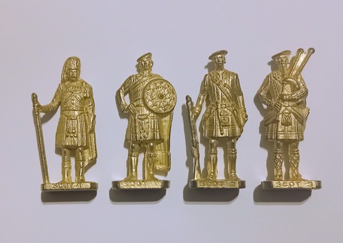 Set figurine metallo - metallo,