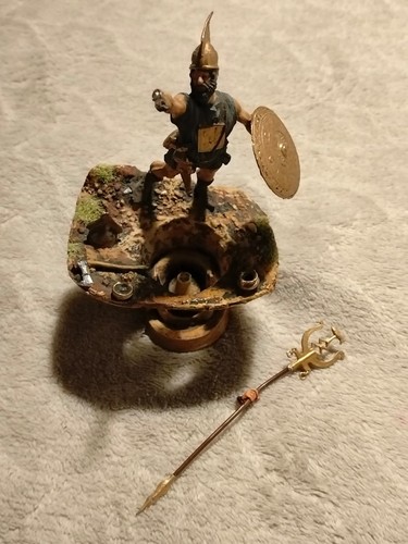 Soldatino metallo guerriero - soldatino,